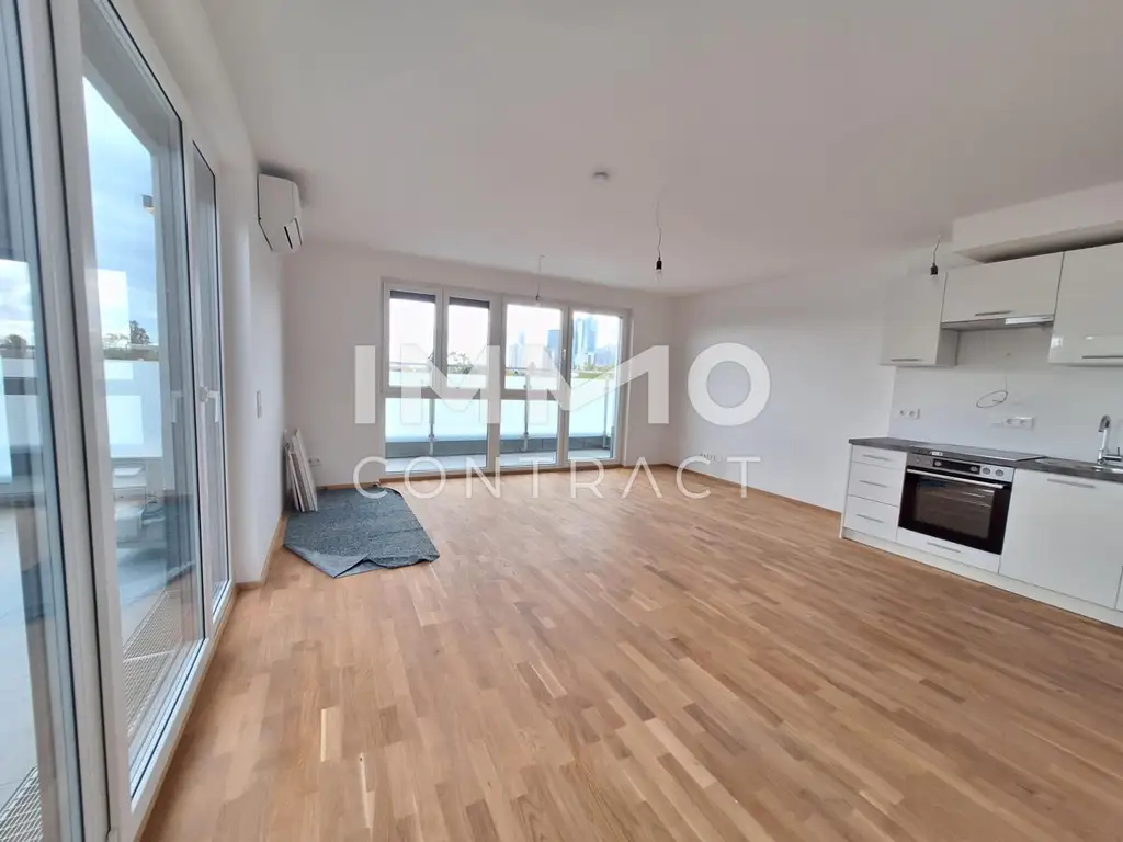*Provisionsfrei* Neubauwohnung beim Freizeitparadies "alte Donau" 2- Zimmerwohnung mit Terrasse und Balkon, inklusive Küche