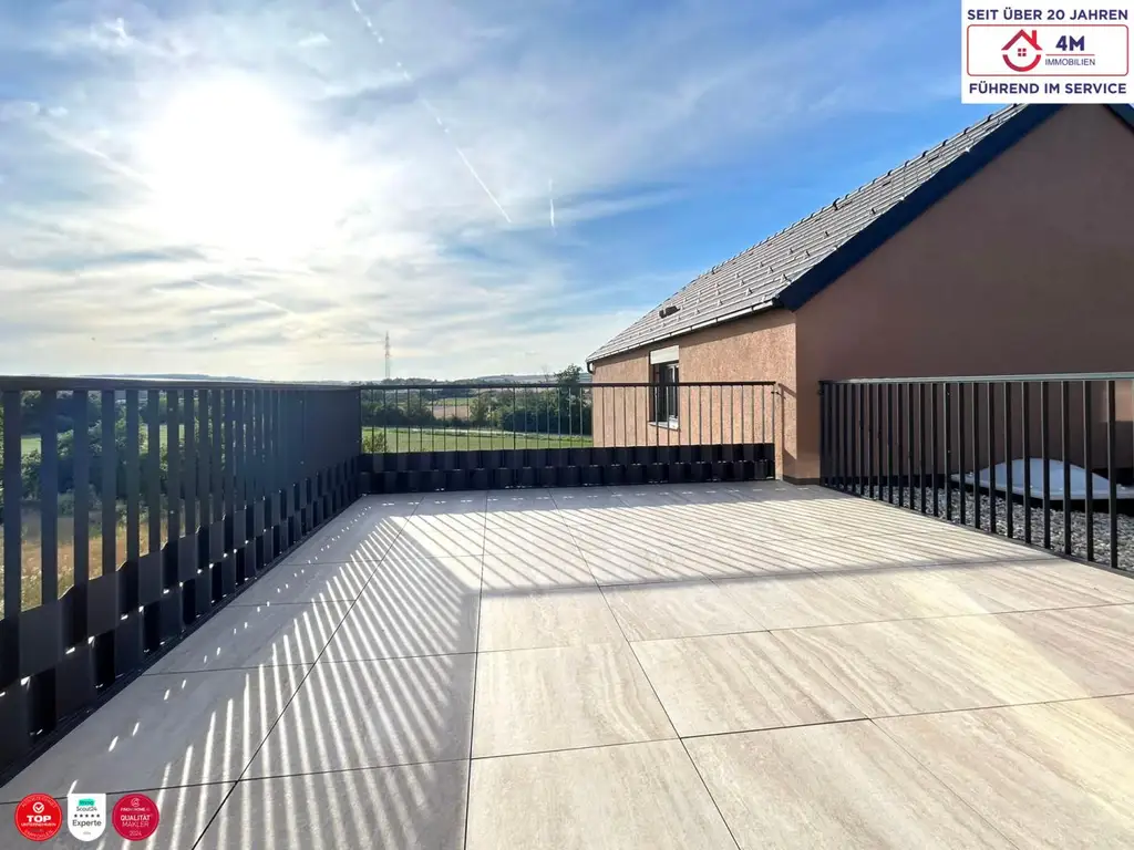 Sonnige Maisonette mit 2 Terrassen und 5 Zimmern in Hollabrunn