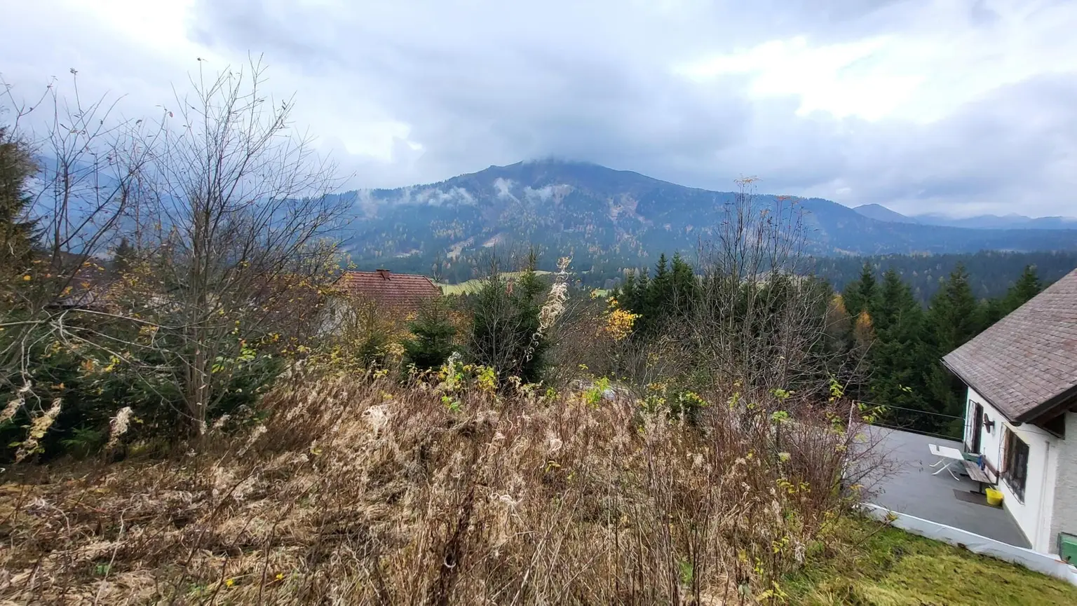 Ausblick in die Berge