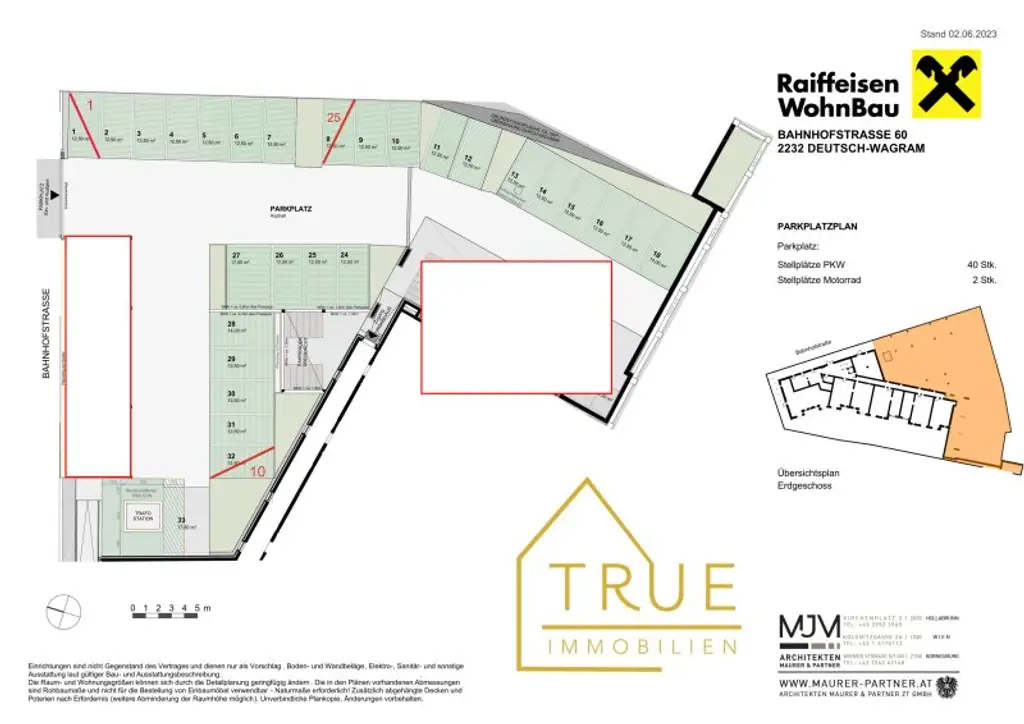 Garagenplätze in Bahnhofsnähe zu Vermieten