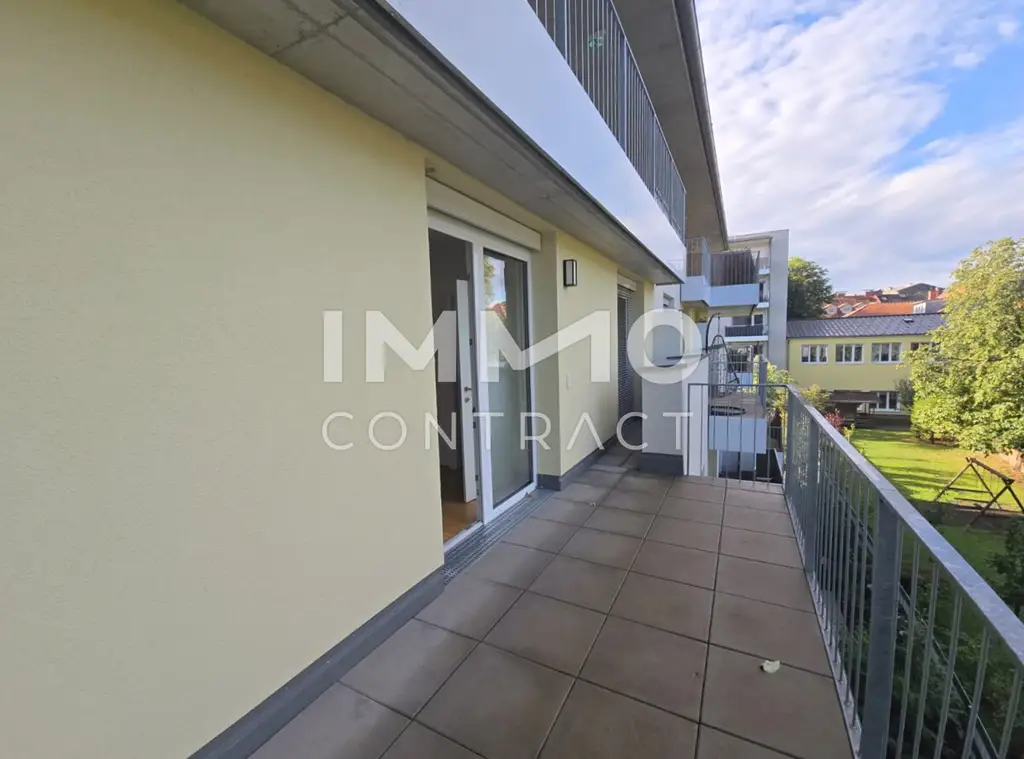Neuwertige, geförderte 2 Zimmer-Wohnung mit Balkon in Eggenberg -  Eckertstraße 56a - Top 25