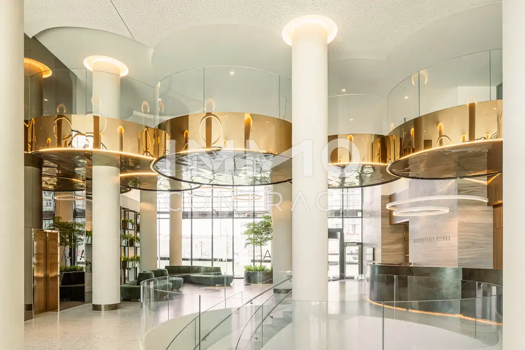 DANUBEFLATS: Stephansdom, Kahlenberg, Neue Donau - alles im Blick! Gym, Pool, Spa, Lounges, Doorman