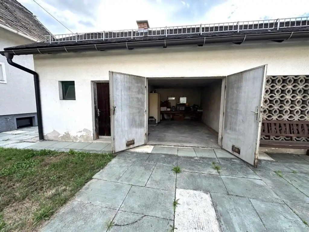 WOLFSBERG - SANKT THOMAS, 160 m2 Einfamilienhaus mit Potential, Vollkeller, 1139 m2 Grundstück, Wirtschaftsgebäude