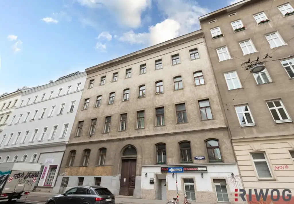 NÄHE 1. BEZIRK, DONAUKANAL UND AUGARTEN | Komplett hofseitige Altbauwohnung | Ideal auch zur WG-Nutzung | Rembrandtstraße