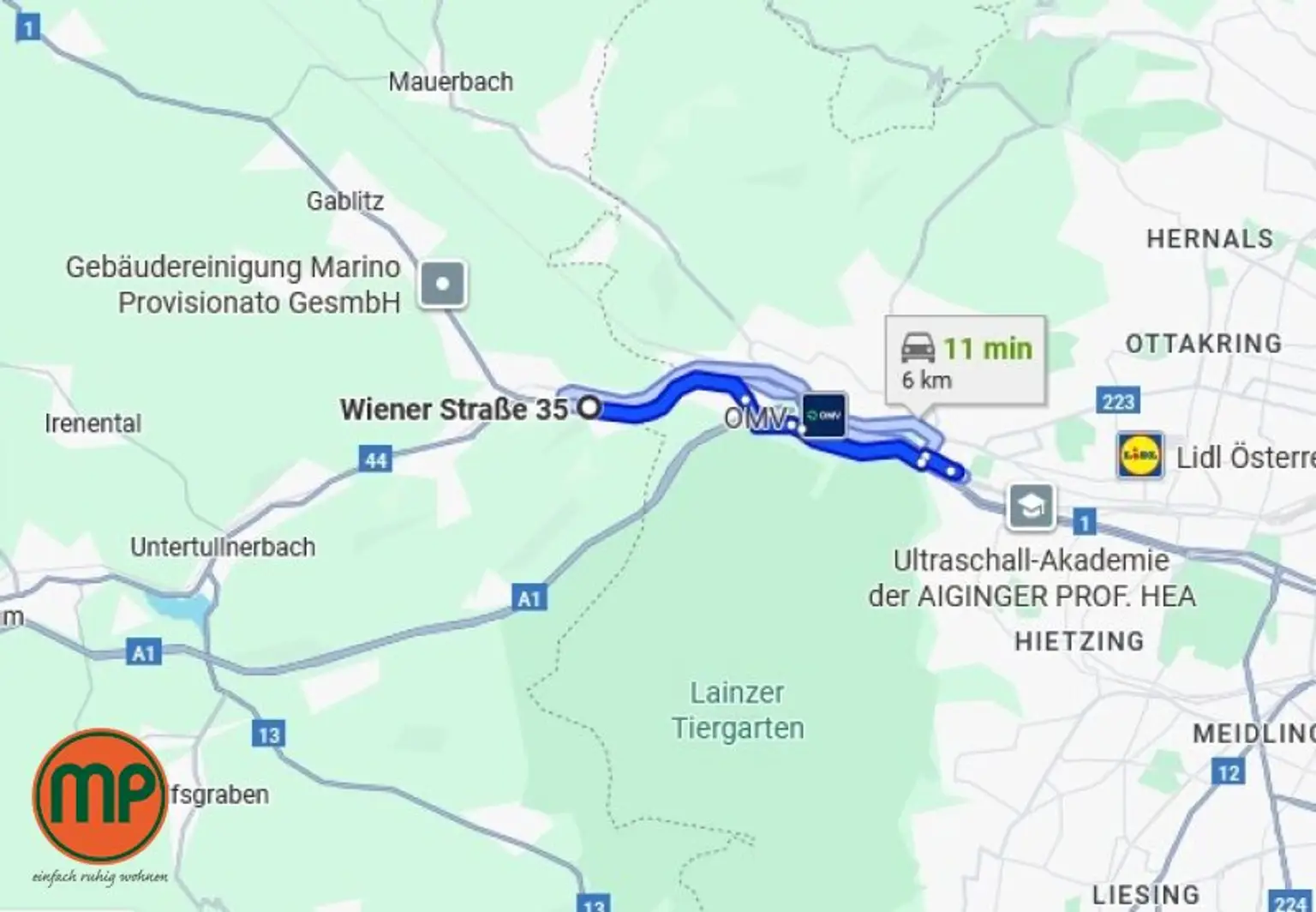 Wienerwaldvilla mit großzügigem Charakter