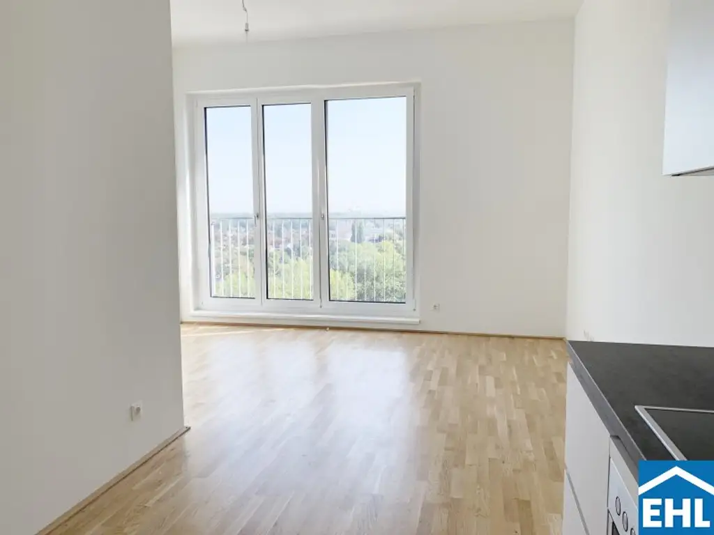 Moderner Wohnungshit für zwei mit Balkon an der Lände!