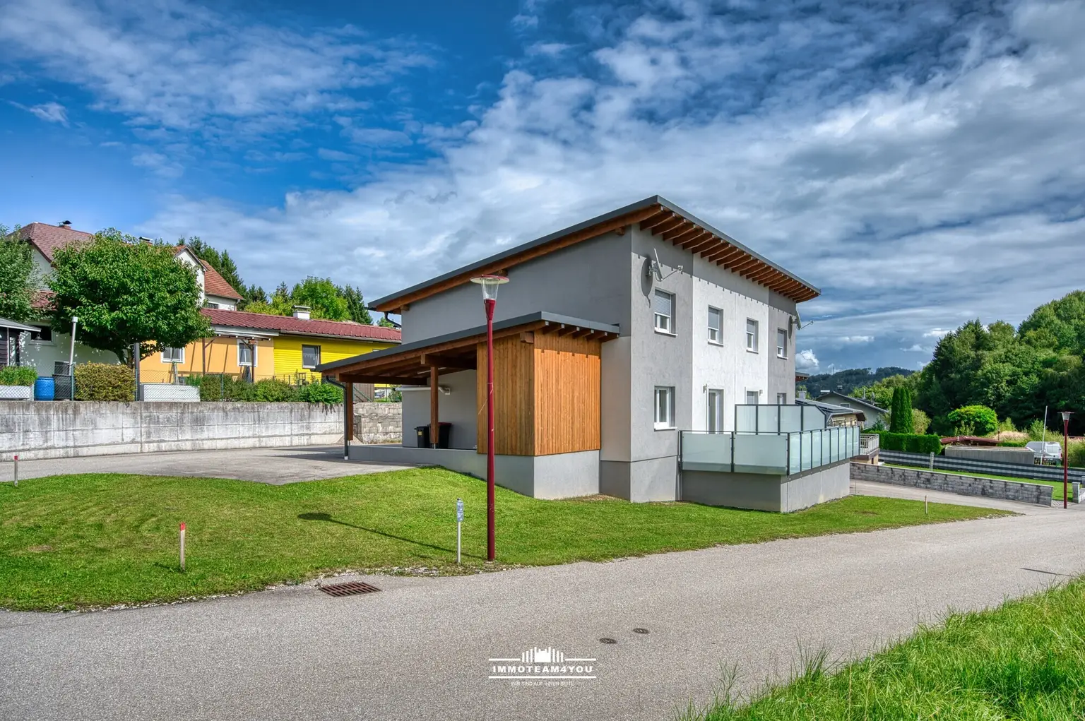 Blick auf das Doppelhaus DSC_4205
