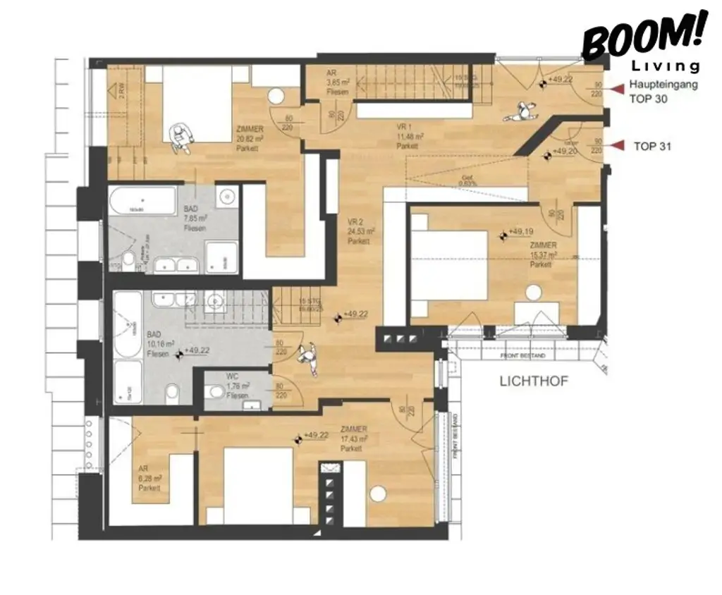 Exklusive Penthouse-Wohnungen | Terrassen | Dachterrassen | 360° Rundumblick | Toplage 1180 | Nähe Kutschkermarkt