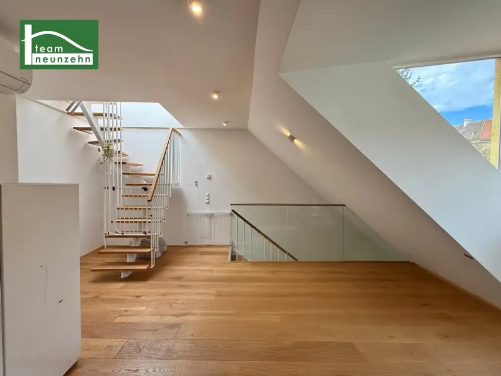 Maisonette mit Flair: 3-Zimmer-Wohnung mit Balkon & Dachterrasse in 1130 Wien!