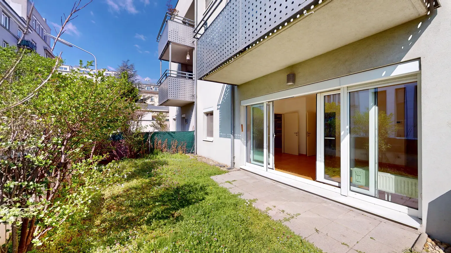 Döblinger Hauptstraße I Gartenwohnung mit Garage und Pool