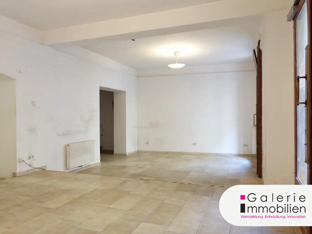 113m² Geschäftslokal/ Atelier mit Galerie an werbewirksamer Lage in Neubau !