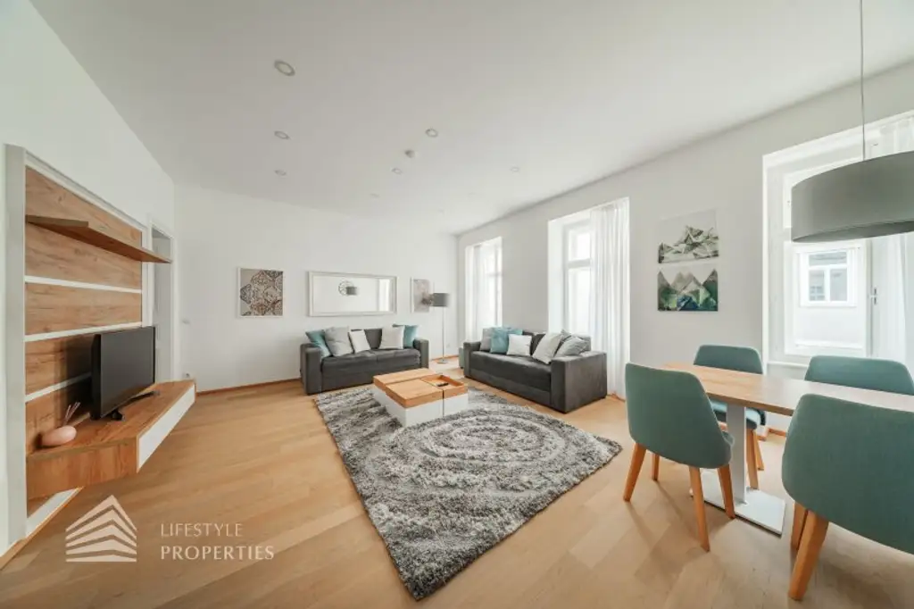 Exklusive 3-Zimmer-Eigentumswohnung mit Terrasse in ruhiger, zentraler Lage in Wien
