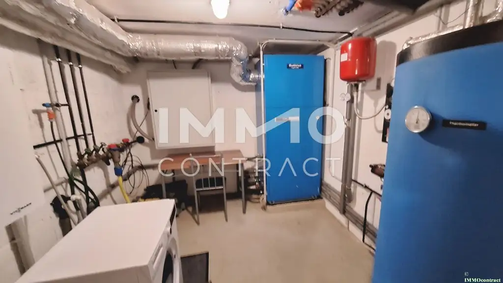 Doppelhaushälfte mit Eigengarten  am Ende einer Sackgasse in Ennsdorf, unterkellert mit Wärmepumpe, Solar und Wohnraumlüftung