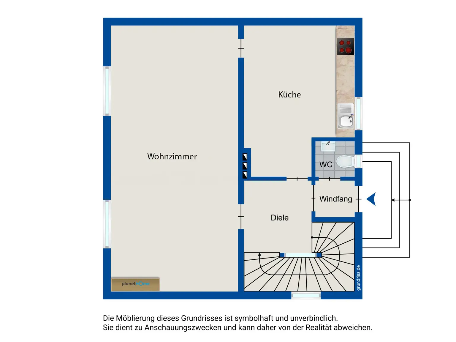 Grundriss EG