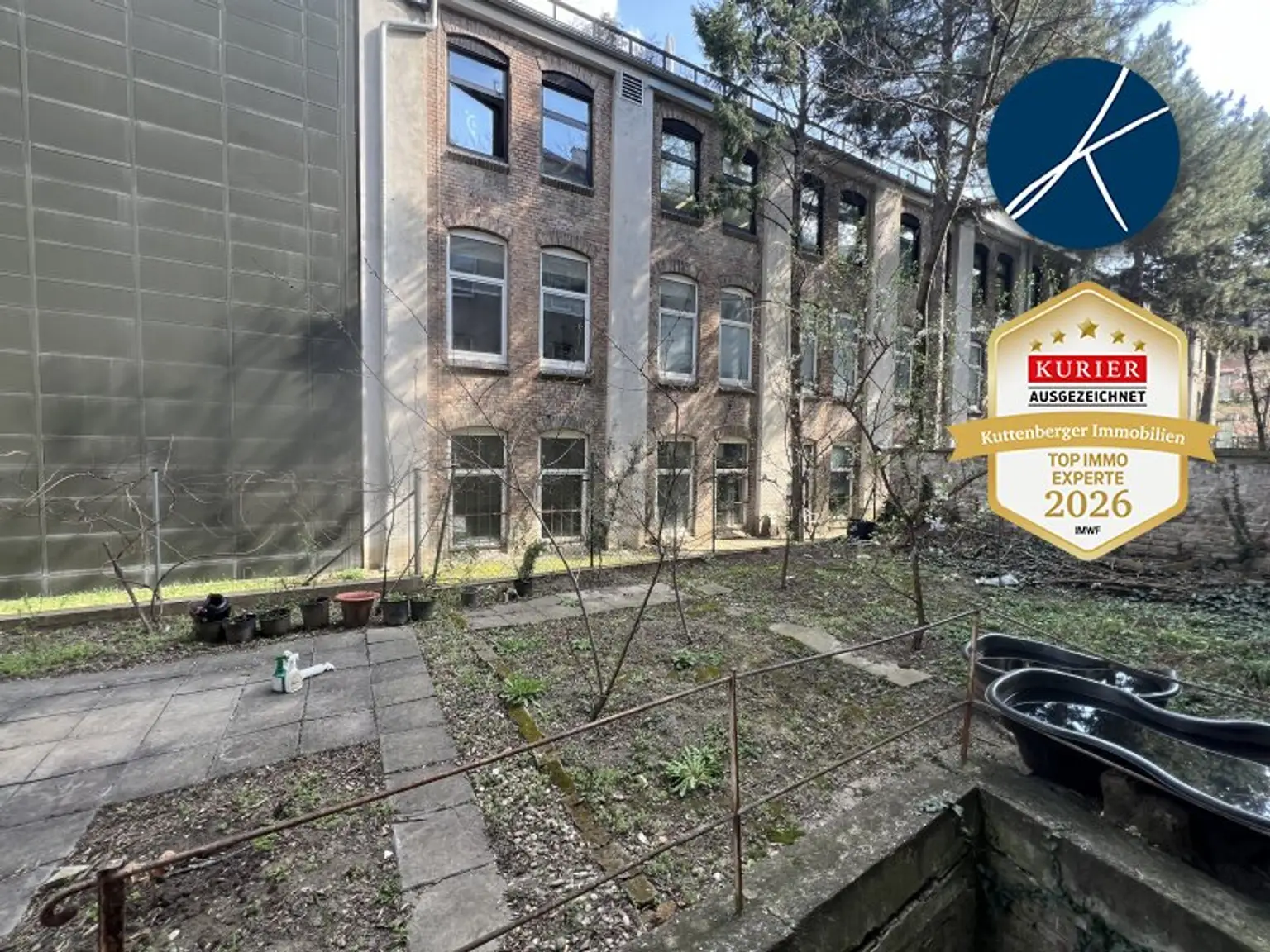 Garten mit Terrassen