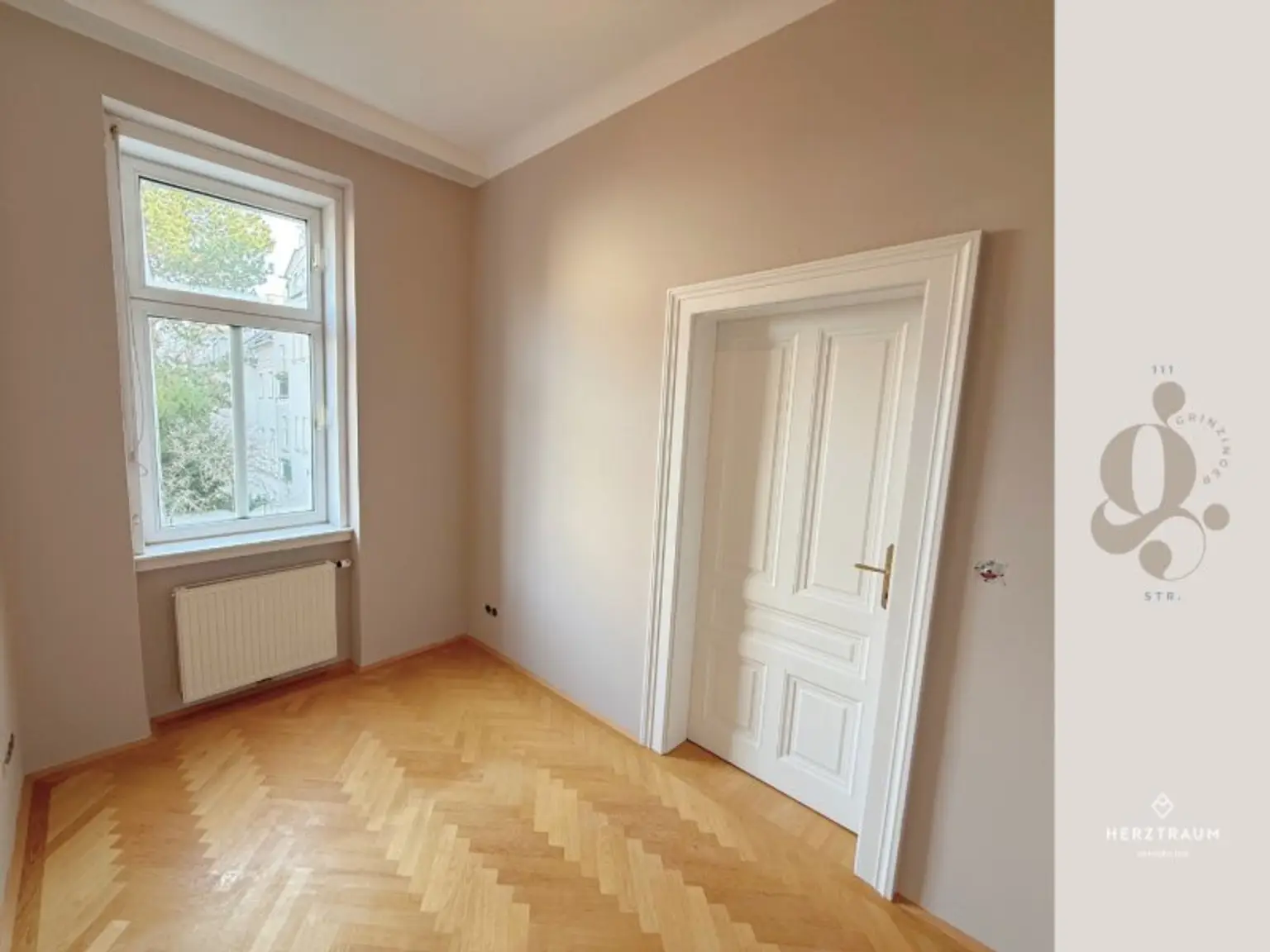 Wiener Altbaucharme mit Grünblick – Harmonische 64 m² Altbauwohnung im 19. Bezirk – PROVISIONSFREI
