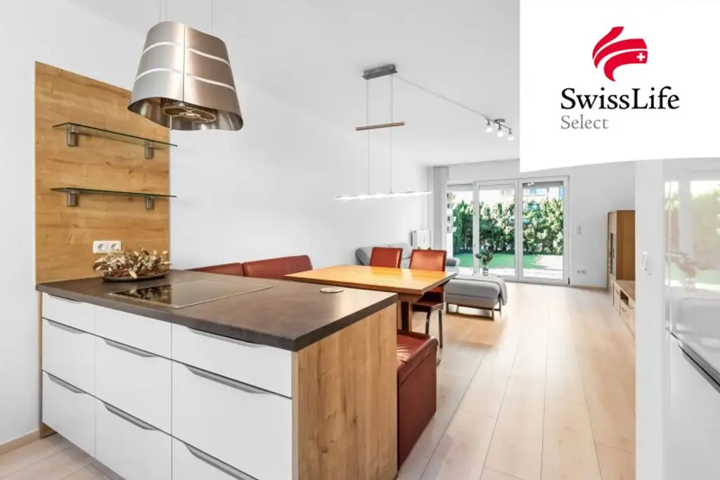 Begehrte Wohnlage: Mietwohnung mit Garten und TG-Stellplatz in Gneis