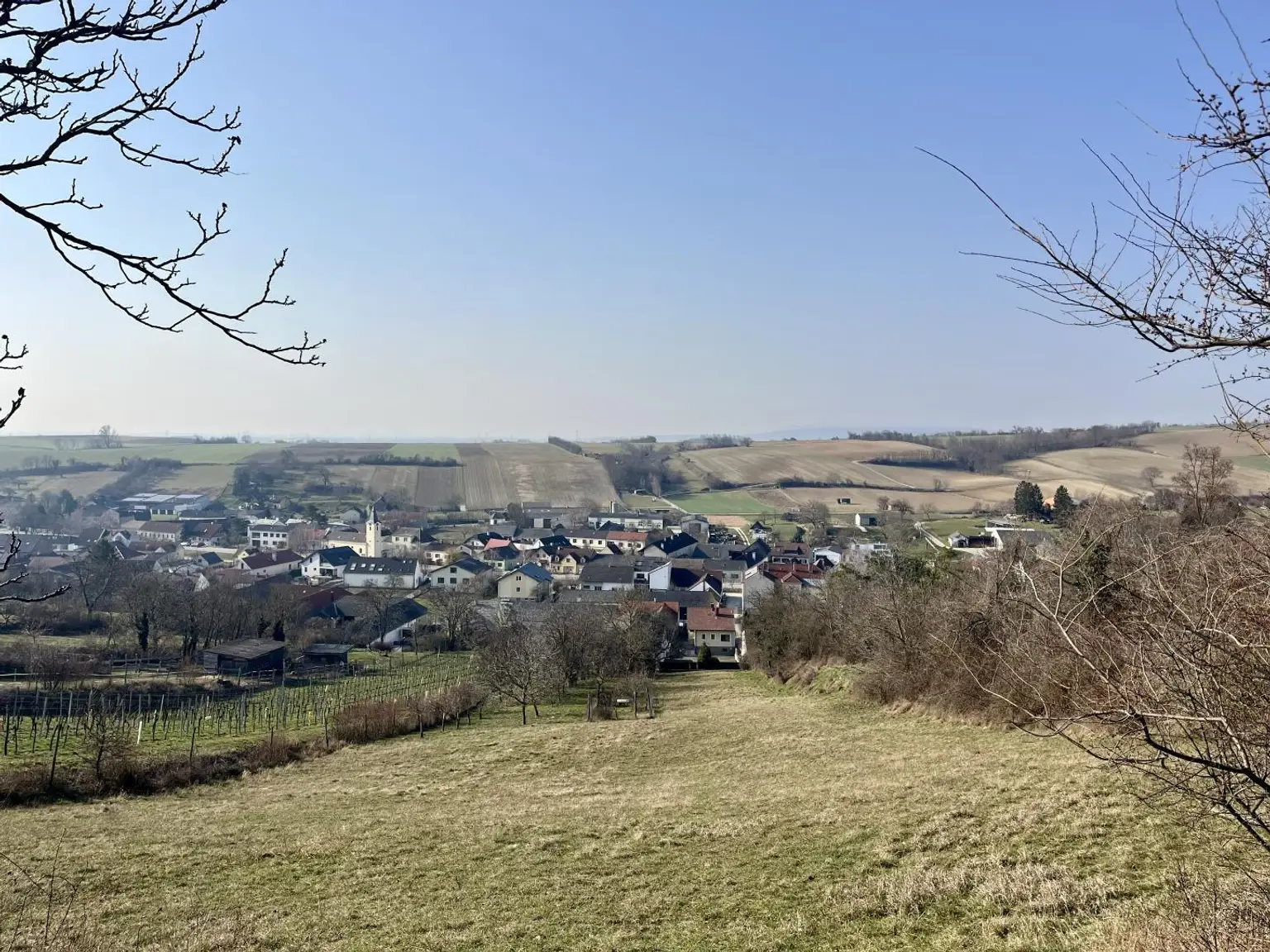 Garten Hanglage
