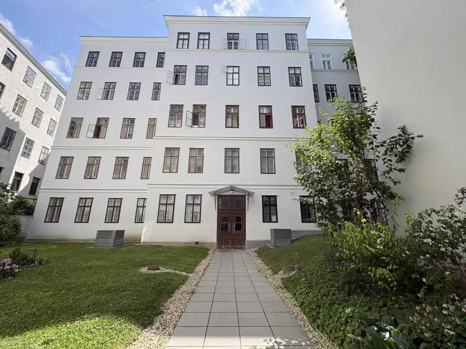 Hausansicht Innenhof