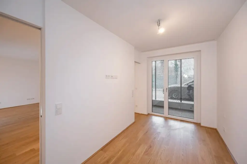 EDUART-Die Kunst des Wohnens: Hochwertiger 2-Zimmer NEUBAU-ZWEITBEZUG im Erdgeschoss! (6/1)