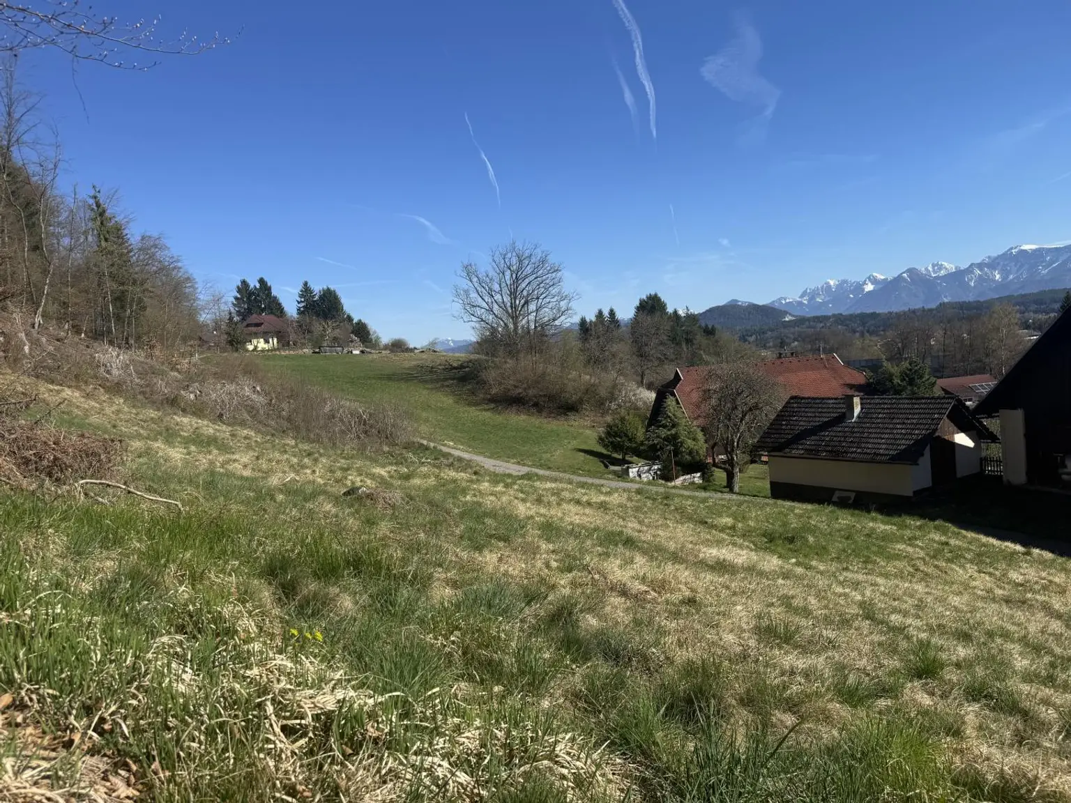 Grundstück 3 Aussicht Süd-Ost