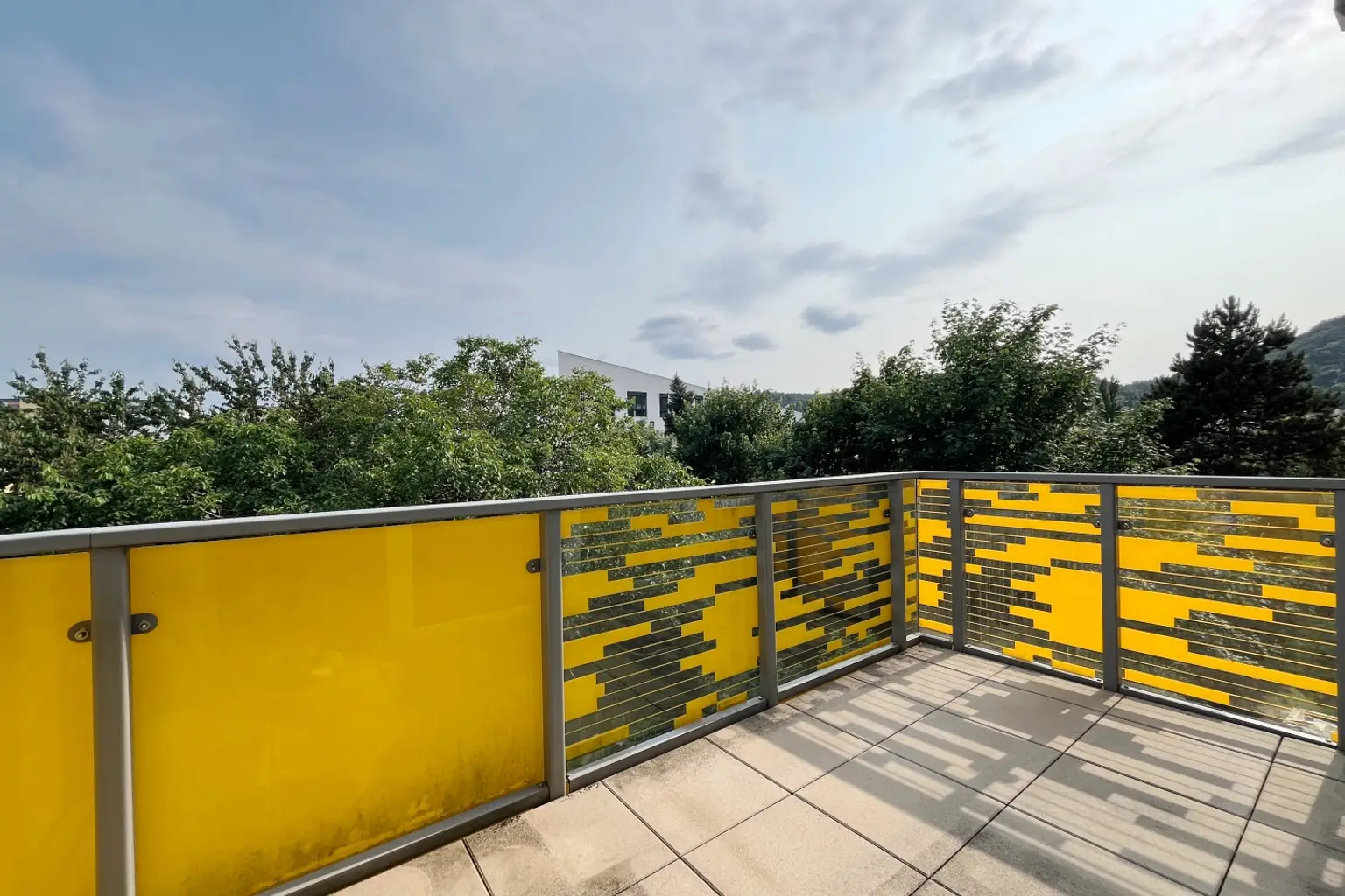 Balkon nach Süden
