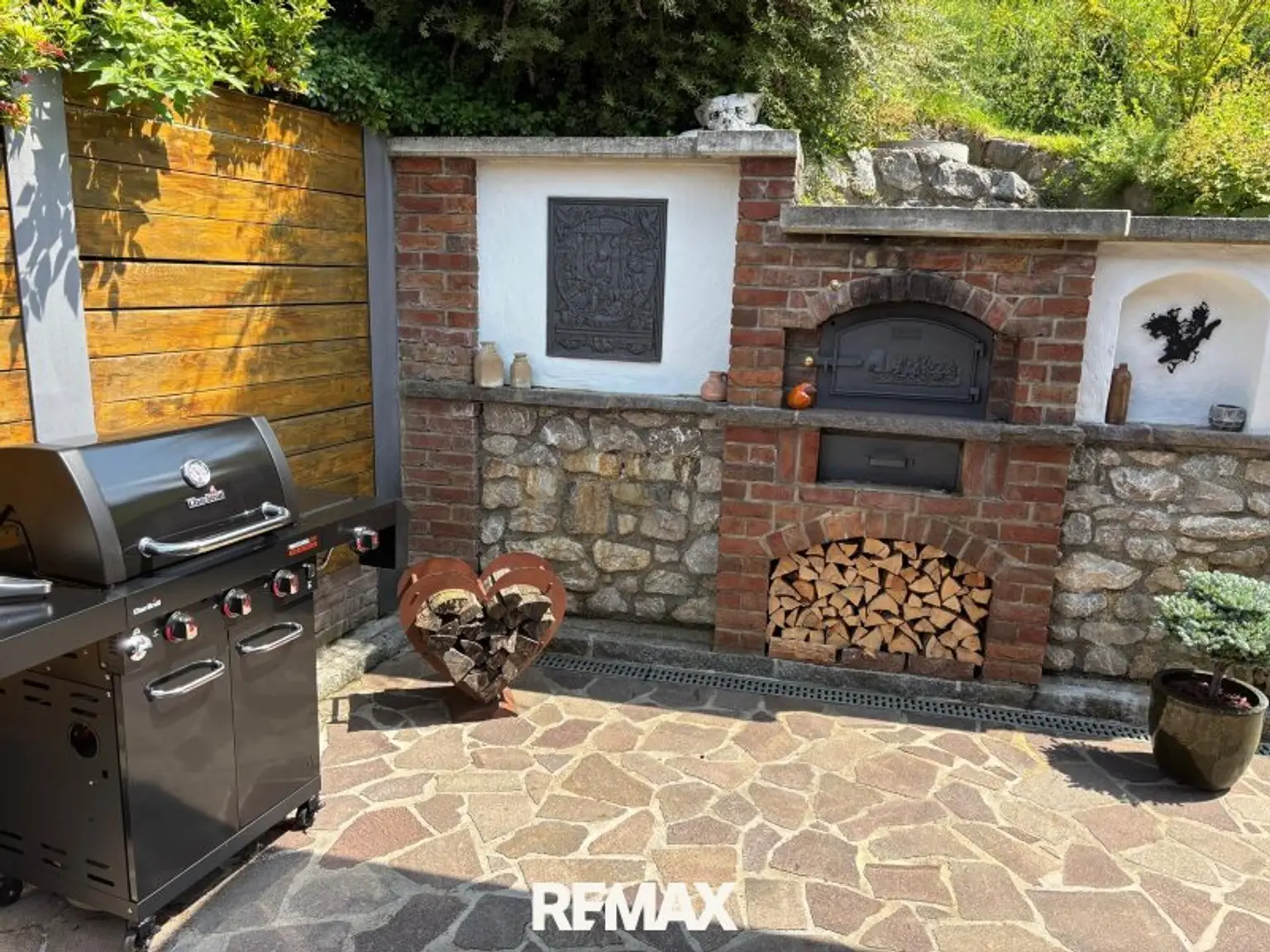 Gemütliche Grillecke