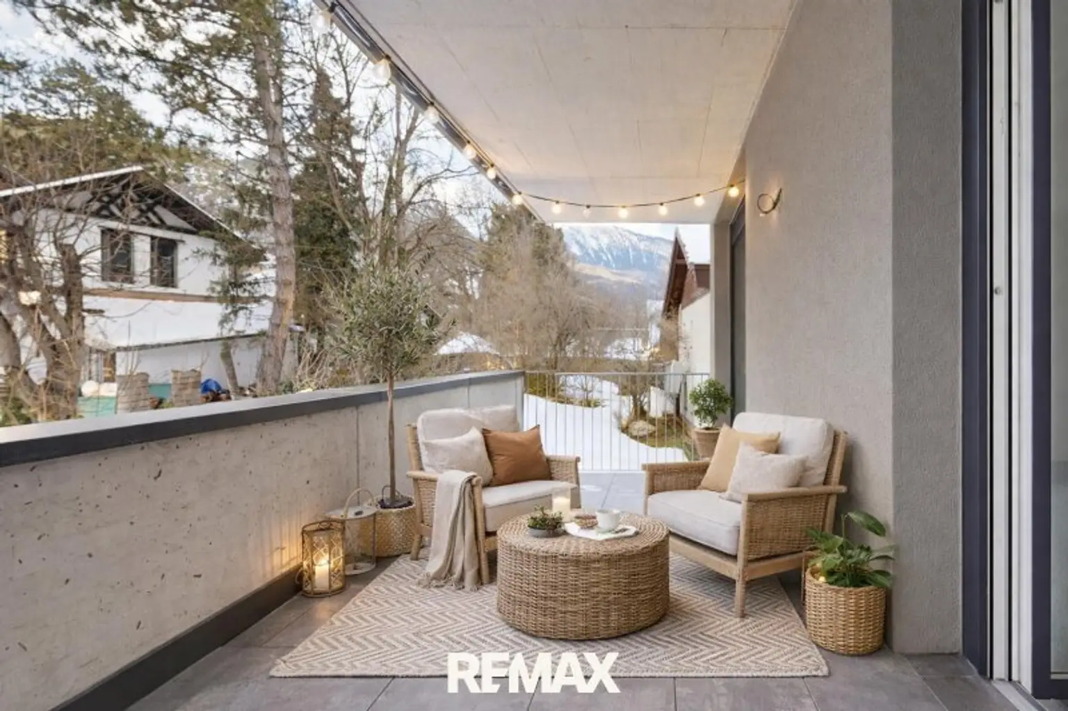 Wohnung - Balkon Visualisierung