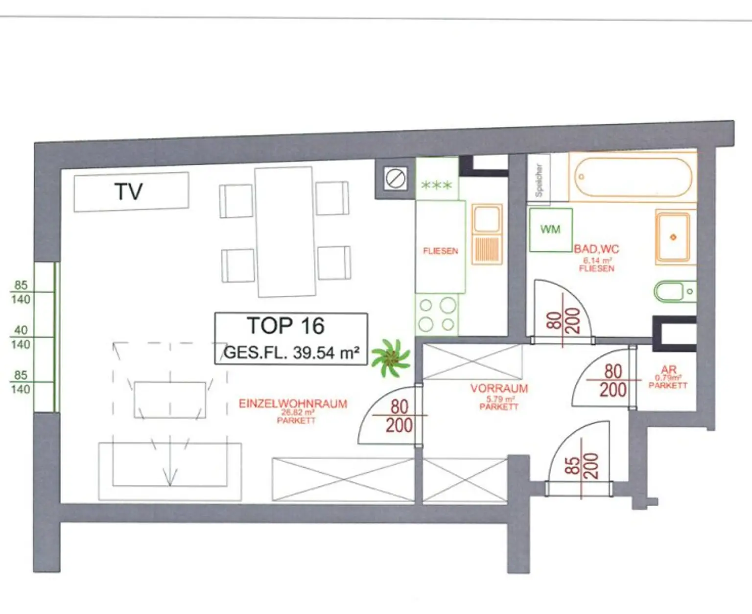 ***NEU*** Porzellangasse, BESTLAGE im Servitenviertel, Schöne 1-Zimmer Neubauwohnung!