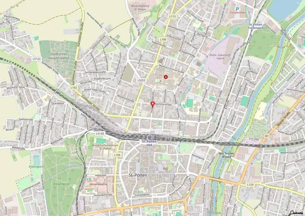 Hochwertige Balkonwohnung mit 2 Zimmern im Zentrum von St. Pölten