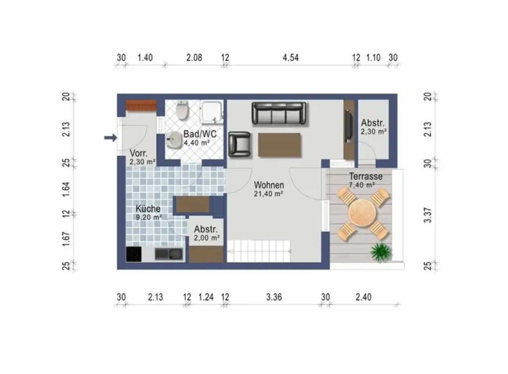 Coole Single Wohngalerie mit Balkon - provisionsfrei ab 1. November 2025 - Heizkosten inklusive