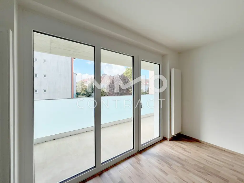 54,17qm geförderte 2ZI- Balkon-Wohnung