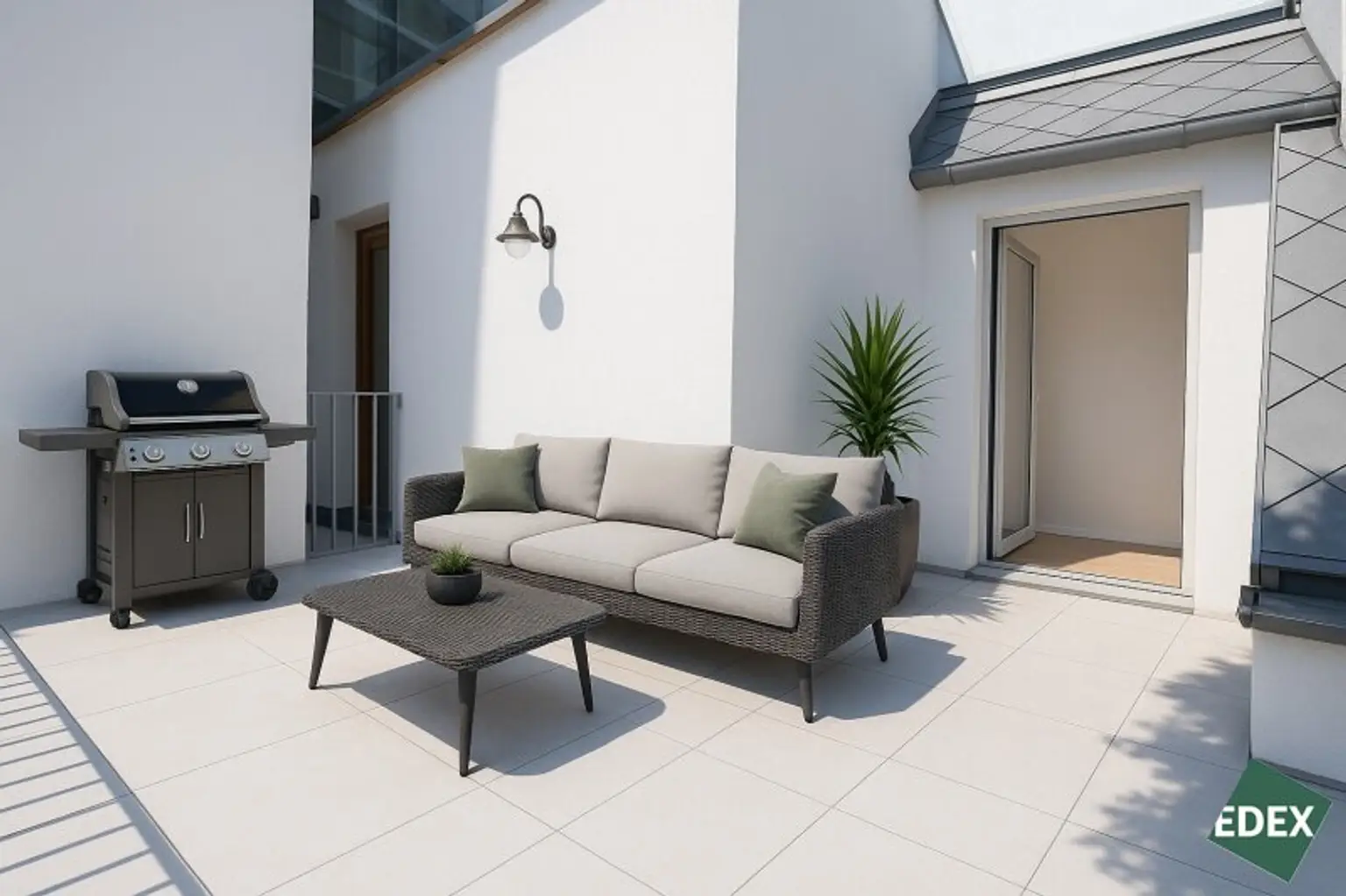 ERSTBEZUG | Traumhafte 2-Zimmer DG-Wohnung mit Loggia & Terrasse in den ruhigen Innenhof