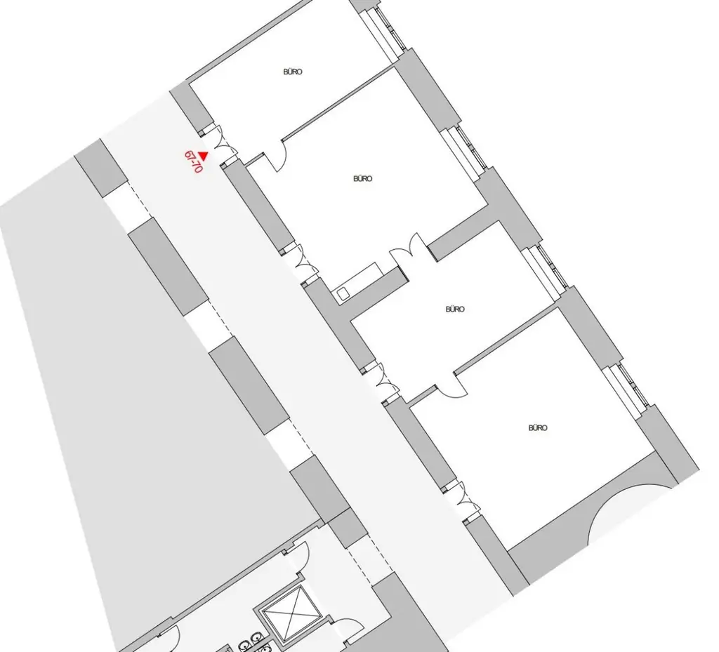 Börsegasse: Repräsentatives Altbau-Büro