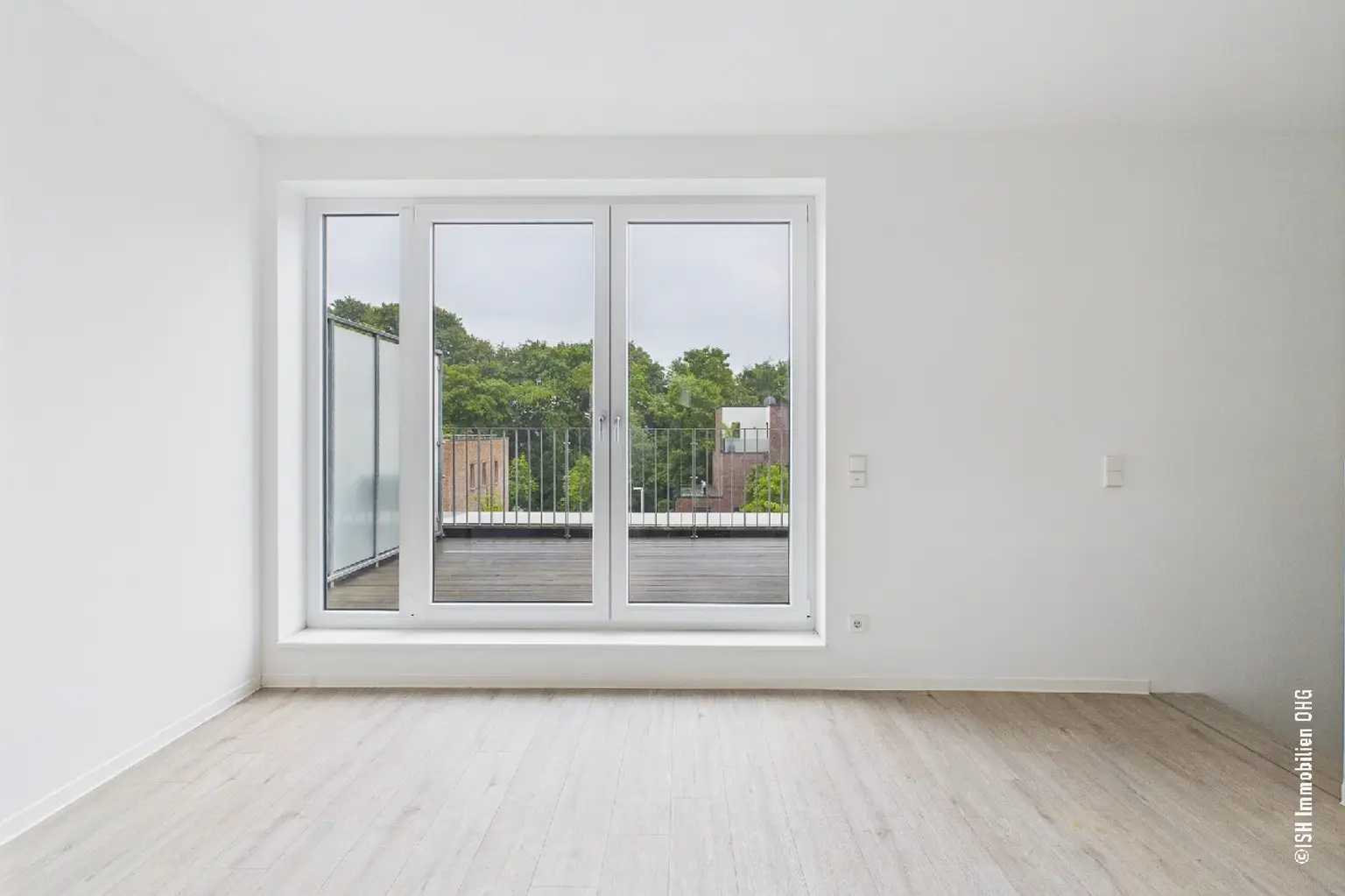 Zugang zur Dachterrasse