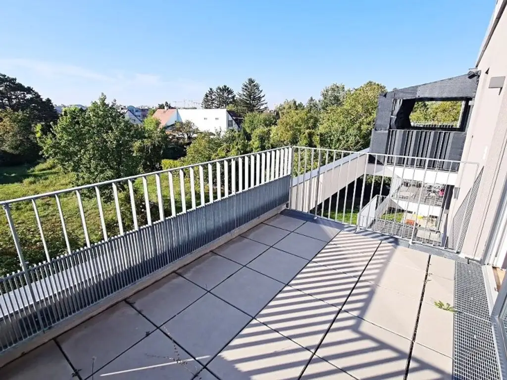 NEUBAU-RENDITEOBJEKT IM GRÜNEN, freier Mietzins, 10 Wohneinheiten mit Freiflächen, 5 Stellplätze, 748 m2 Grundstück, Aspern, U2-Nähe