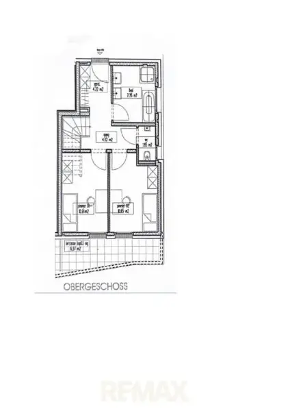 Grundriss Obergeschoss