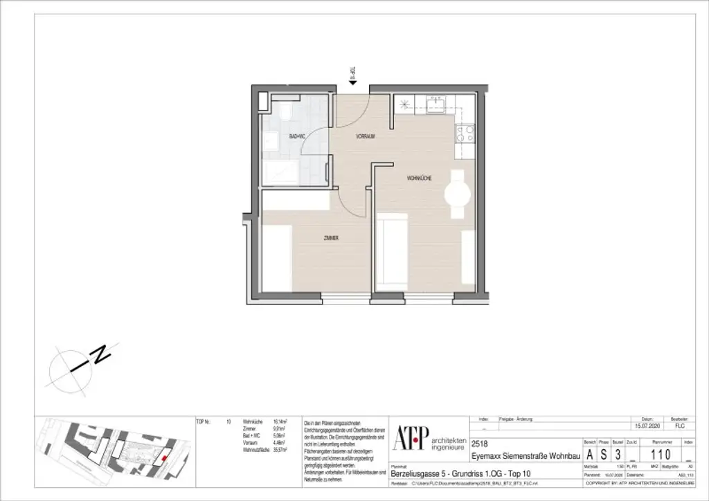 1 Zimmer Wohnung! Bezugsfertig ab 1.12! Schnell sein!