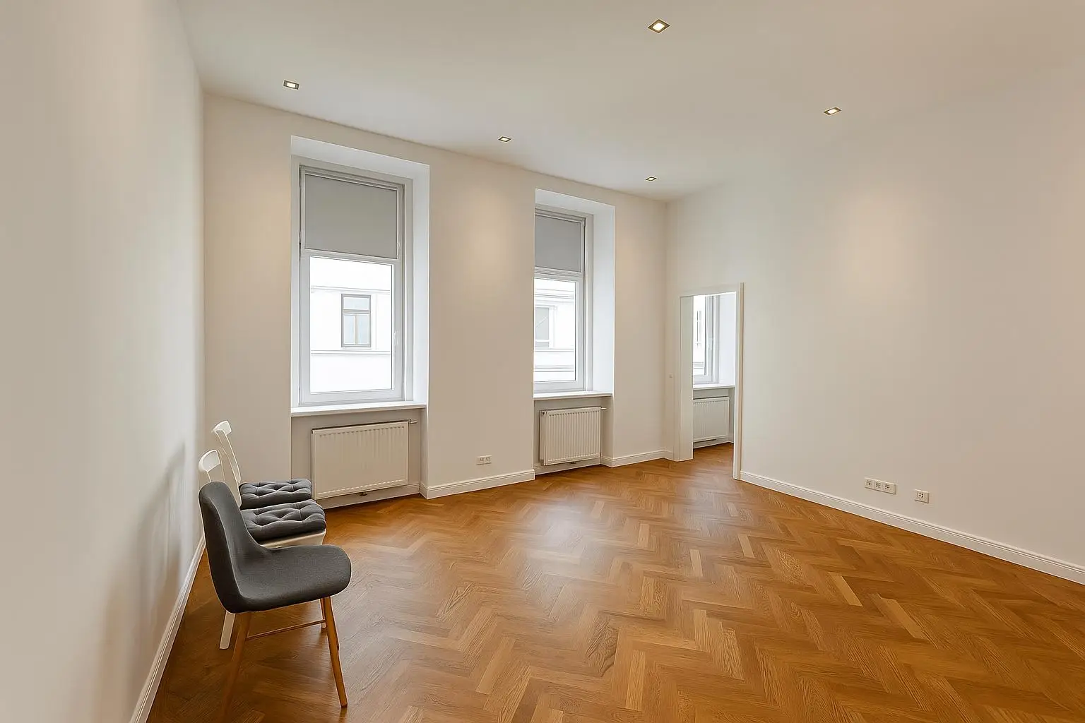 Stilvolle Altbauwohnung mit Balkon in begehrter Lage des 18. Bezirks – unbefristete Miete