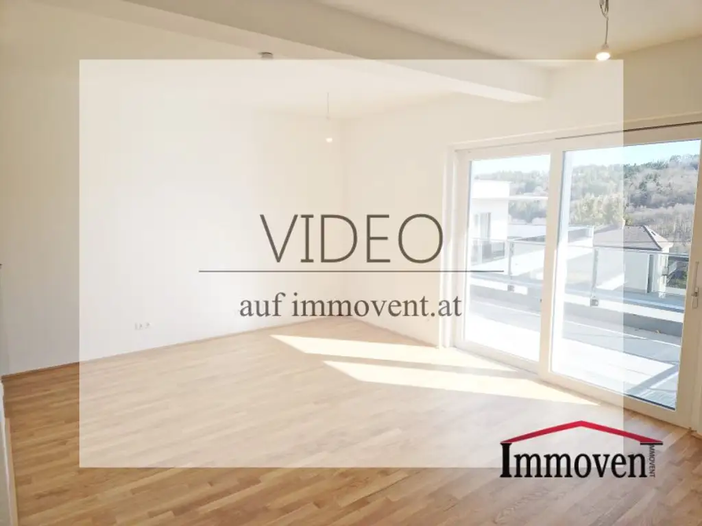 FINANZIERUNGSAKTION* - Erstbezug und Ruhelagein Mariatrost: moderne 3-Zimmerwohnung mit Terrasse und 2 Tiefgaragenplätze