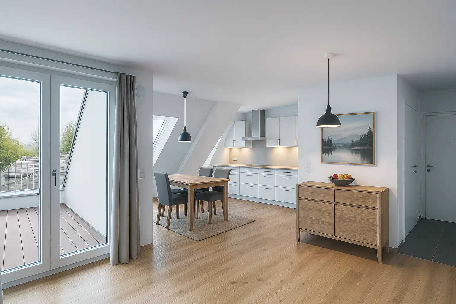 Musterbild Küche & Essbereich Top 16