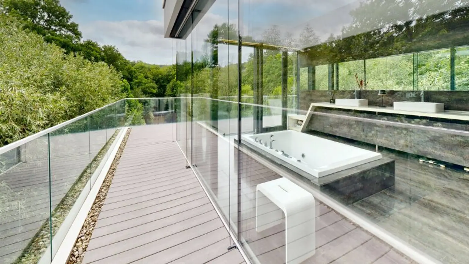 Luxusvilla mit Infinitypool in absoluter Ruhelage in Hinterbrühl – Exklusives Anwesen mit Top-Ausstattung