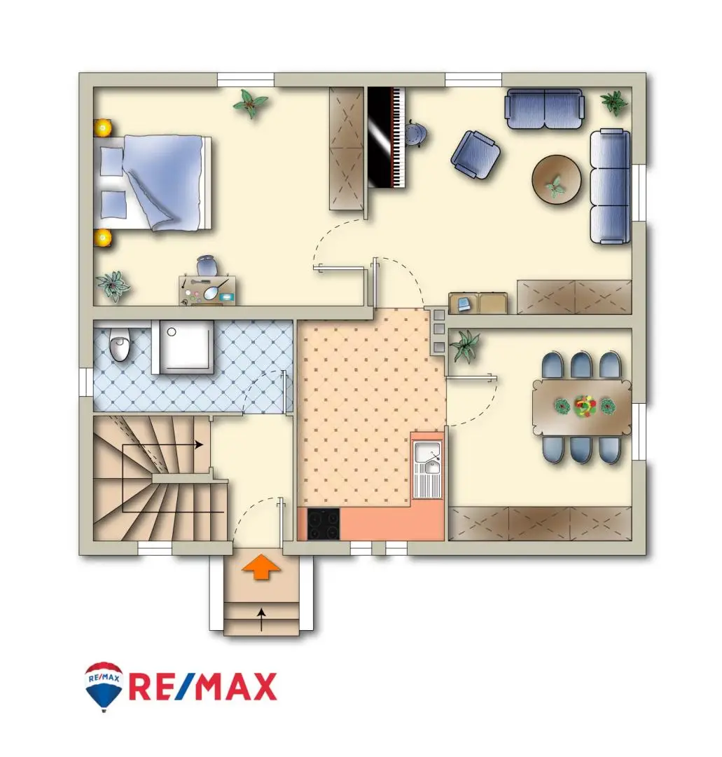 Grundriss Erdgeschoss