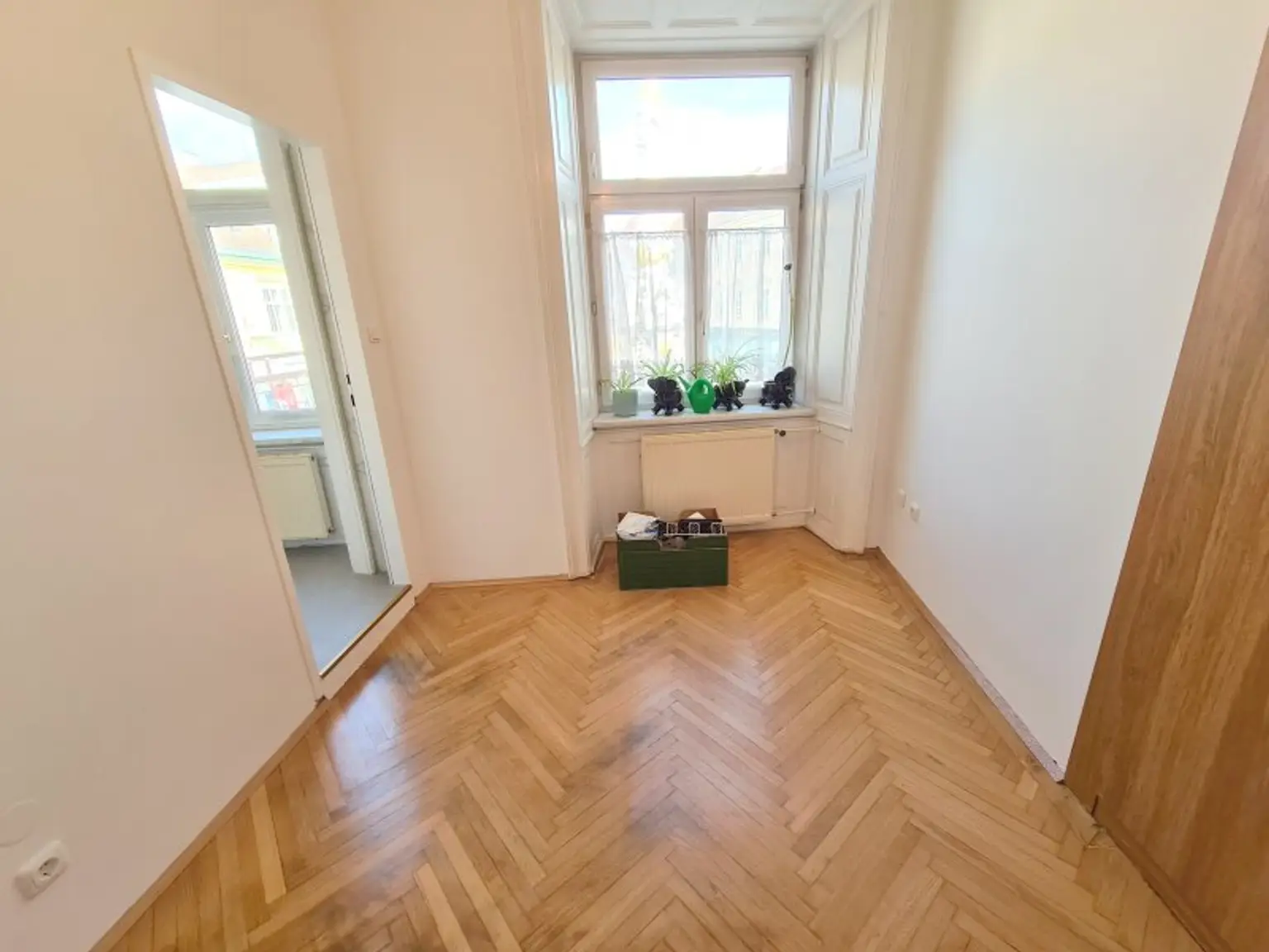 Blick auf die Pestsäule - Wohnung mit Balkon