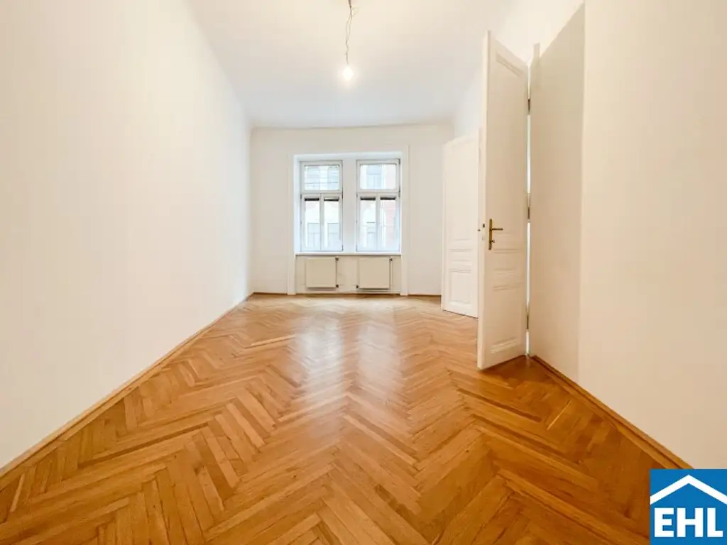 1180 Wien: 2,5 Zimmer-Altbauwohnung in Ruhelage