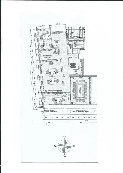 Plan - Helle Büroetage im Businessboulevard Miete Schallmoos Salzburg