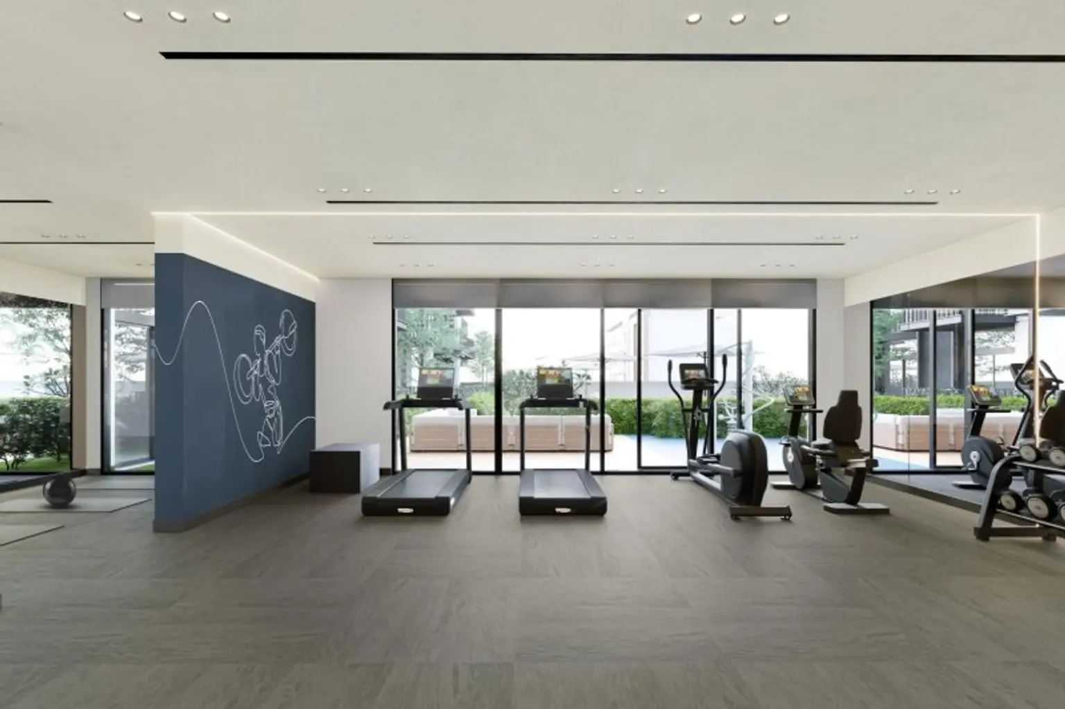 fitness studio