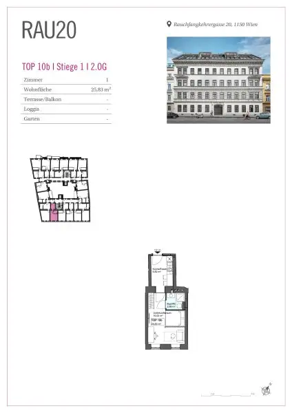 Schönbrunner Top-Rendite 5-6% | Mietenpool & Kurzzeitvermietung