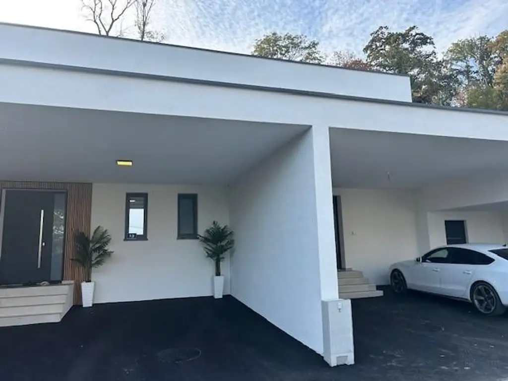 Neu gebaute Doppelhaushälfte mit großem 3fachcarport  in beliebter Siedlung