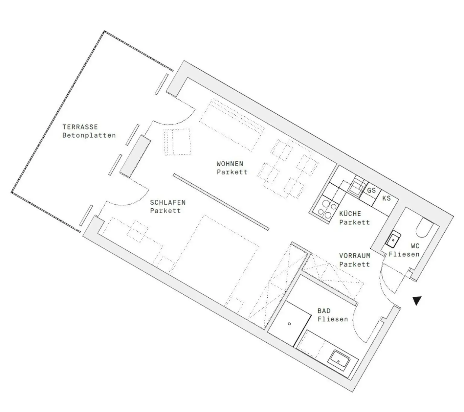 DC-FLATS: High-End-Apartment next UNO-City!! ERSTBEZUG!!